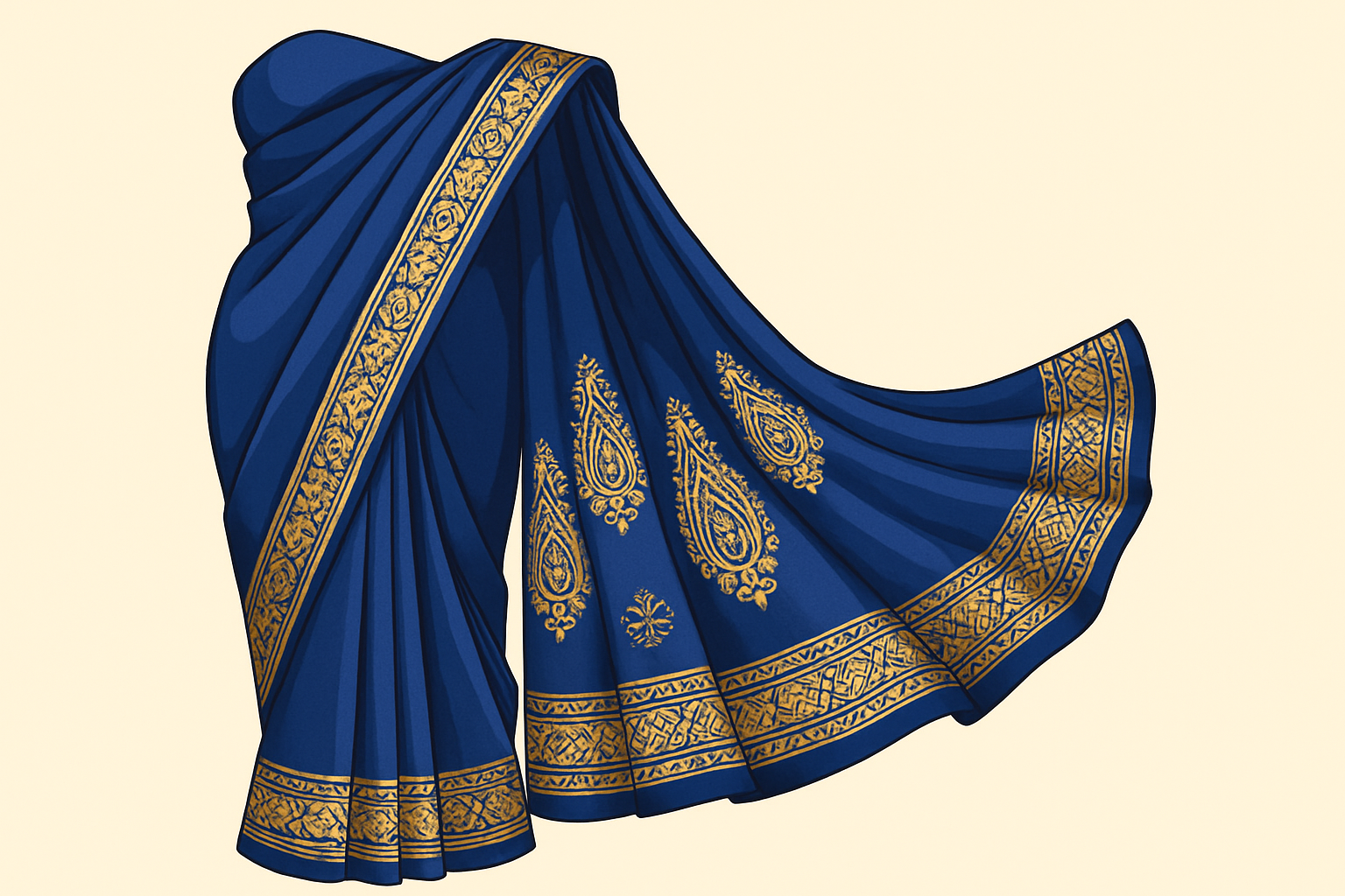 one saree is enough keep the last one