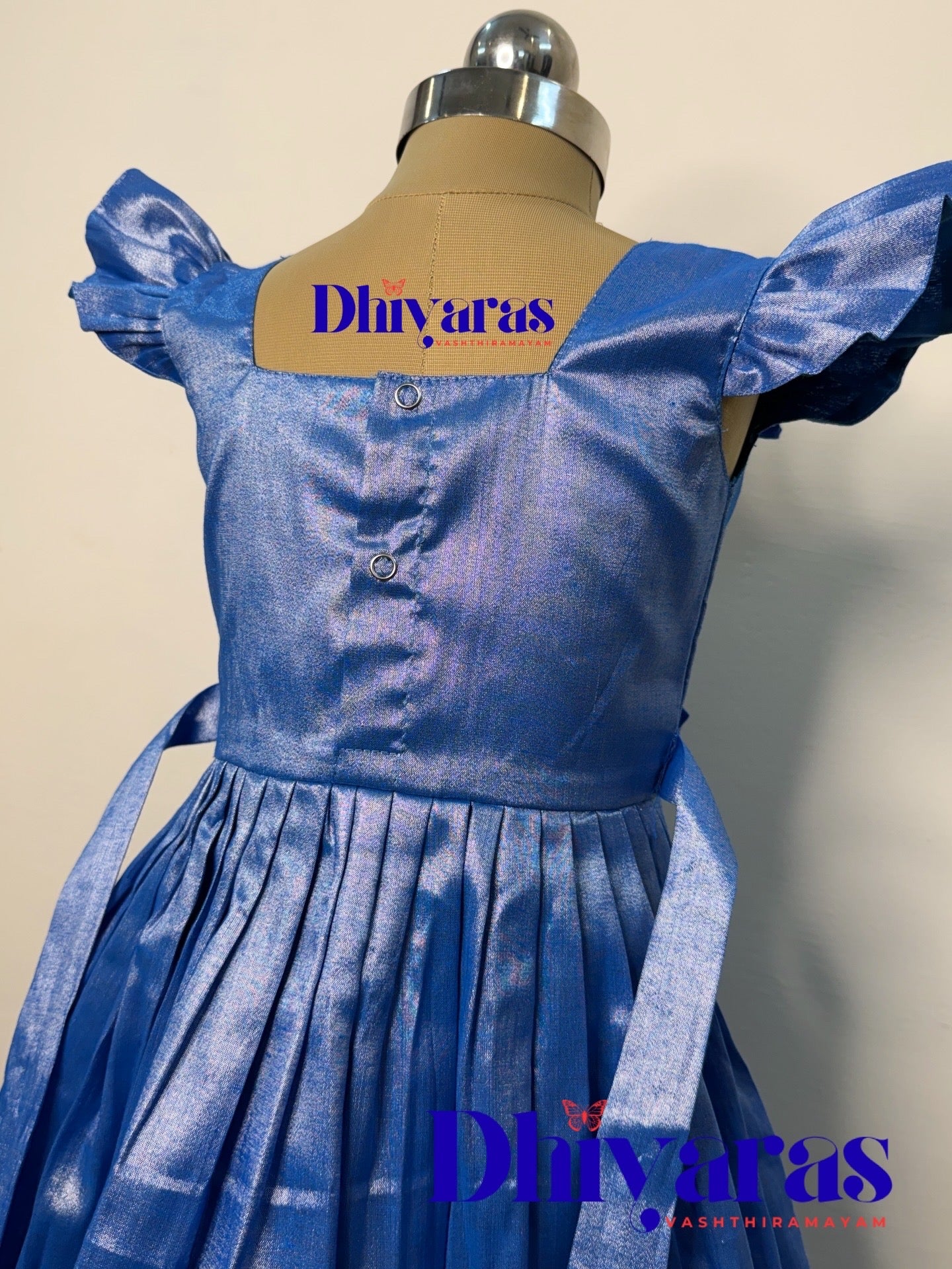 Elegant Pure tissue cotton frocks for kids